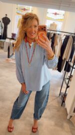 Milla Blouson - Ciel