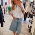None Denim Bermuda - Blue