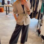 Milla Cropped Pants - Charcoal