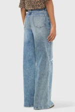 Cash Wide Leg Jeans - Blauw 379 - Afbeelding 3