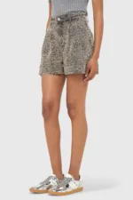 Arthur Denim Shorts - Leopard - Afbeelding 3