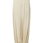 Fayla Drapy Satin Balloon - Dark Sand