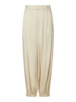 Fayla Drapy Satin Balloon - Dark Sand