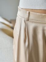 Fayla Drapy Satin Balloon - Dark Sand - Afbeelding 3