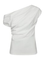 Mabelle Drapy Top - White - Afbeelding 2