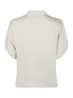 Anelle Heavy Sateen Blouse - Pearl - Afbeelding 2