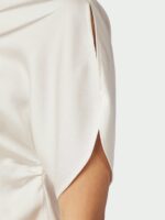 Anelle Heavy Sateen Blouse - Pearl - Afbeelding 3