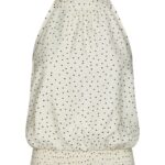 Jos Mini Dot Top - Off White