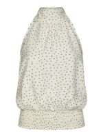 Jos Mini Dot Top - Off White