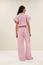 Benji Linen Pants - Dusty Pink - Afbeelding 3