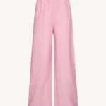 Benji Linen Pants - Dusty Pink