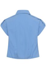 MWSunna Sleeveless Shirt - Silver Lake Blue - Afbeelding 2