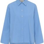 MWSunna Boxy Shirt 2.0 - Silver Lake Blue