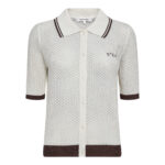 LueCC Pointelle SS Cardigan - Off White