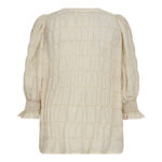 MichaCC SS V-Blouse - Bisquit - Afbeelding 2