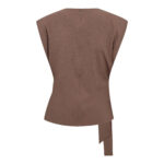 FalconCC Pleat Top - Walnut - Afbeelding 2