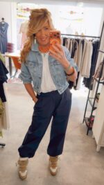 Asha Balloon Pants - Dark Sapphire