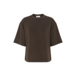 Azra Boxy Tee - Bitter Chocolate