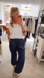 Asha Balloon Pants - Dark Sapphire - Afbeelding 3