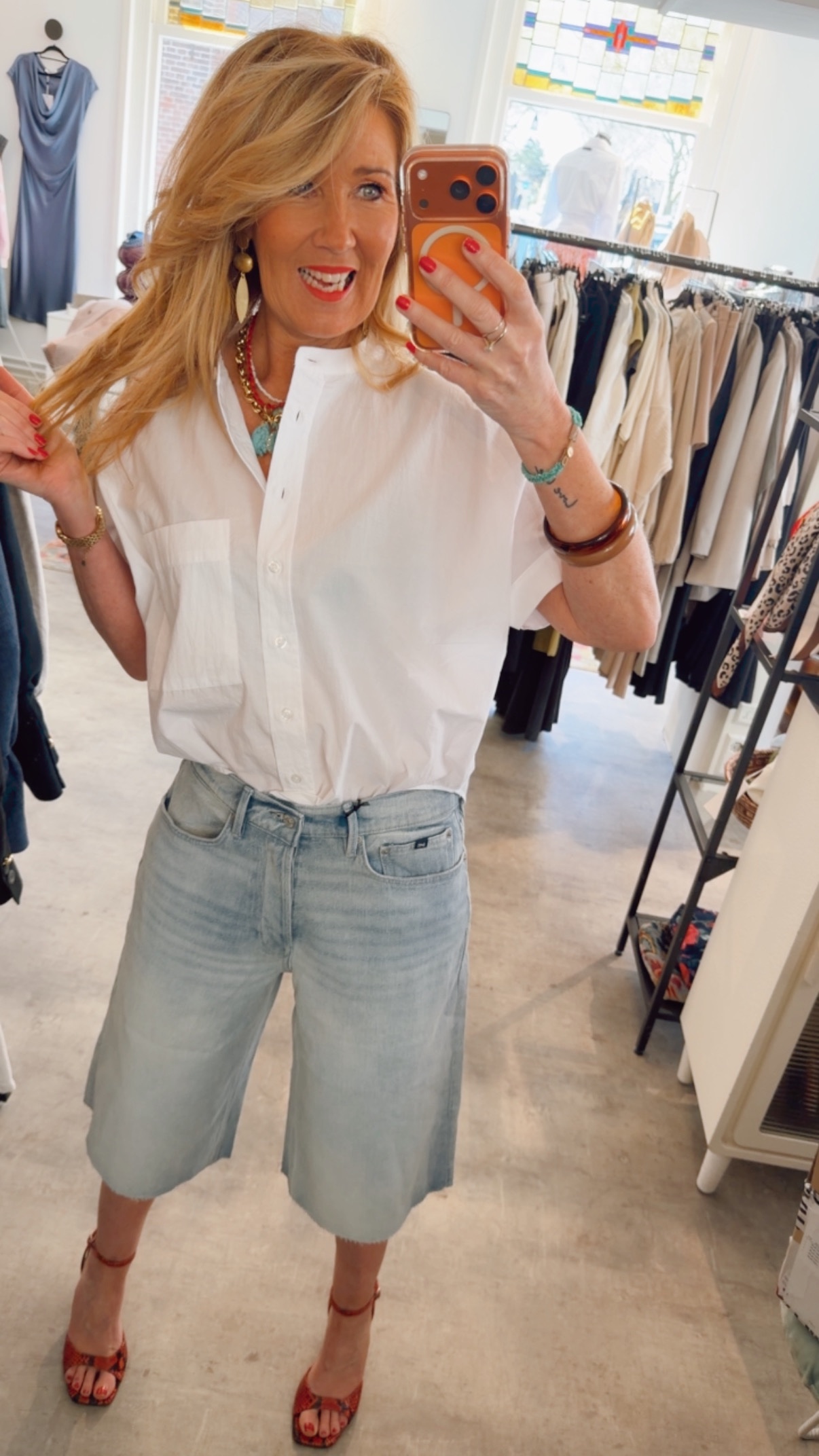 eid517730056194021cameraposition1-254 Jony Short C 206 Jeans - Light Blue - Afbeelding 1