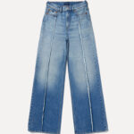 Miku Pleated C 018 - Mid Blue