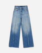 Miku Pleated C 018 - Mid Blue