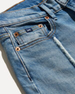 Miku Pleated C 018 - Mid Blue - Afbeelding 4