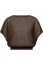 Gerlotta Top - Chocolate Brown