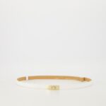 Garcia Leather Belt - White