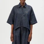 Serith Blouse - Dark Navy - Afbeelding 2