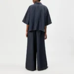 Serith Blouse - Dark Navy - Afbeelding 4