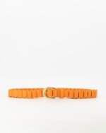 Berna Leather Belt - Orange