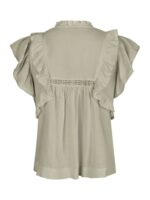 Jayla S Voile Top - Smoke Green - Afbeelding 2