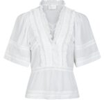 Evienne S Voile Top - White