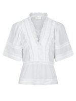 Evienne S Voile Top - White