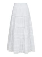 Felicia S Voile Skirt - White