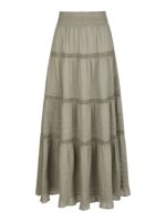 Felicia S Voile Skirt - Smoke Green