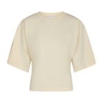 Asha Boxy Tee - Butter Yellow