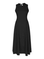 Zora Poplin Dress - Black