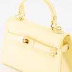 Grace Leather Bag - Butter Yellow