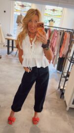 Cherry Paris Top - White - Afbeelding 2