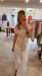 Katarim Crepe top - Ivory - Afbeelding 3