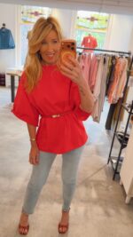 Oversized Tee - Red - Afbeelding 2