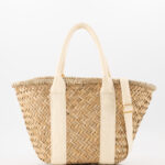 Zafira Straw Bag - Ecru
