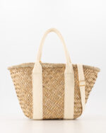 Zafira Straw Bag - Ecru