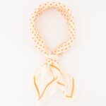 Astrid Polkadot scarf - Orange