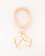 Astrid Polkadot scarf - Orange
