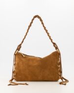 Verony Suede Bag - Cognac