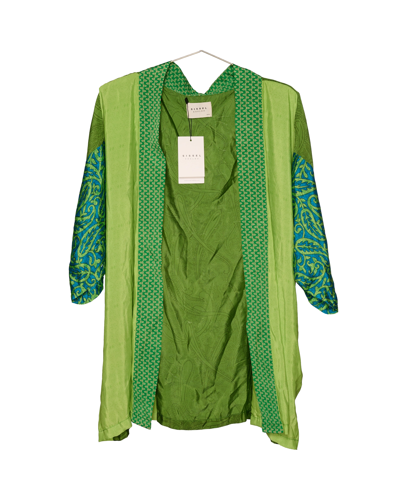 Lotus Kimono - No 240 Vintage Sari Sissel Edelbo - Lotus Kimono - 240 - Afbeelding 1