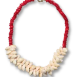Bonnie Studios - Luc Red Shell Necklace - Red Shell